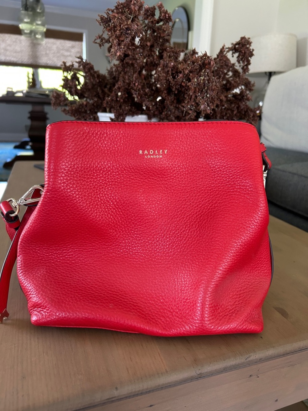 Radley London Pebbled Leather Crossbody Bag